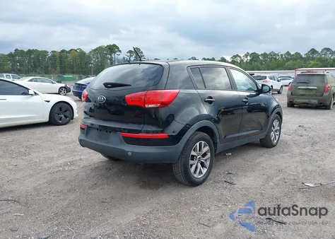 2016 Kia Sportage Lx from USA, damaged, VIN KNDPB3AC8G7833064